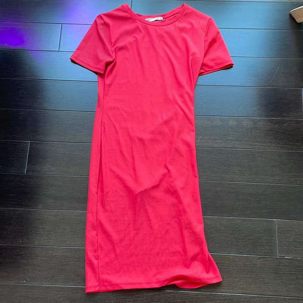 Mini bodycon t-shirt dress